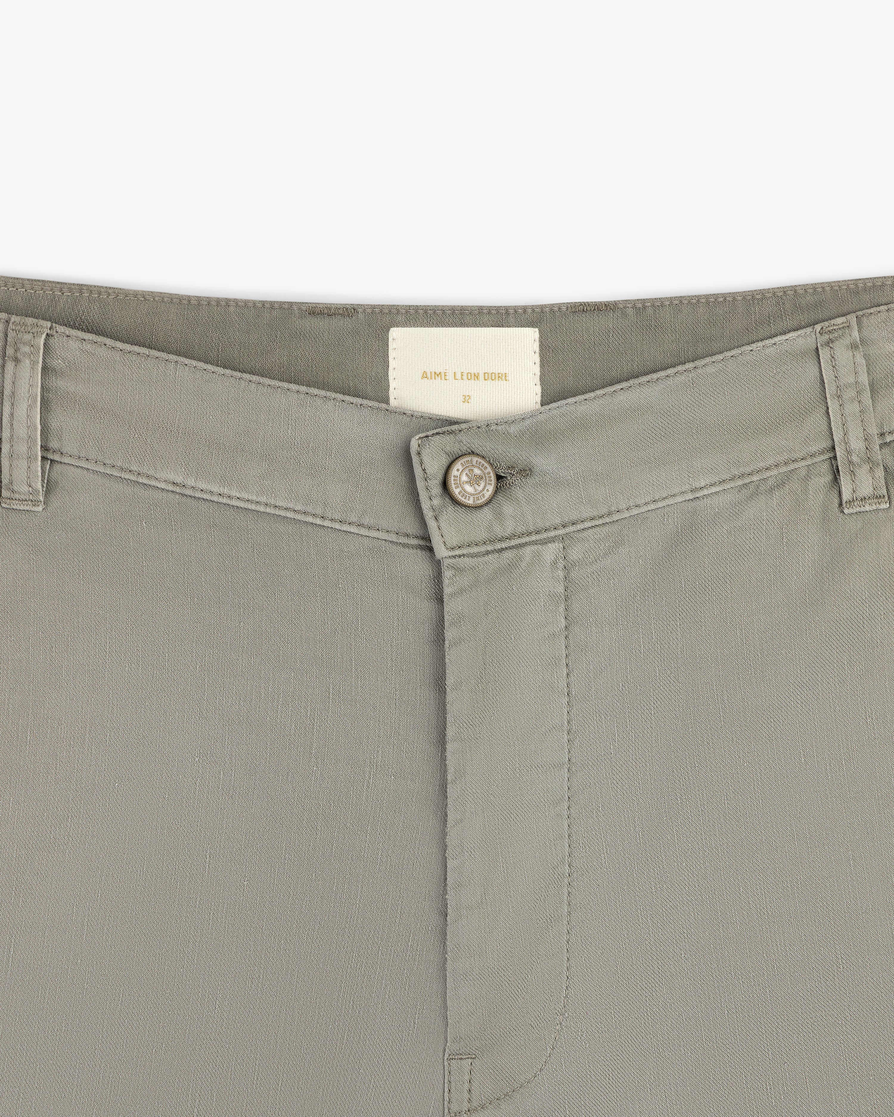 Linen Blend Carpenter Pant