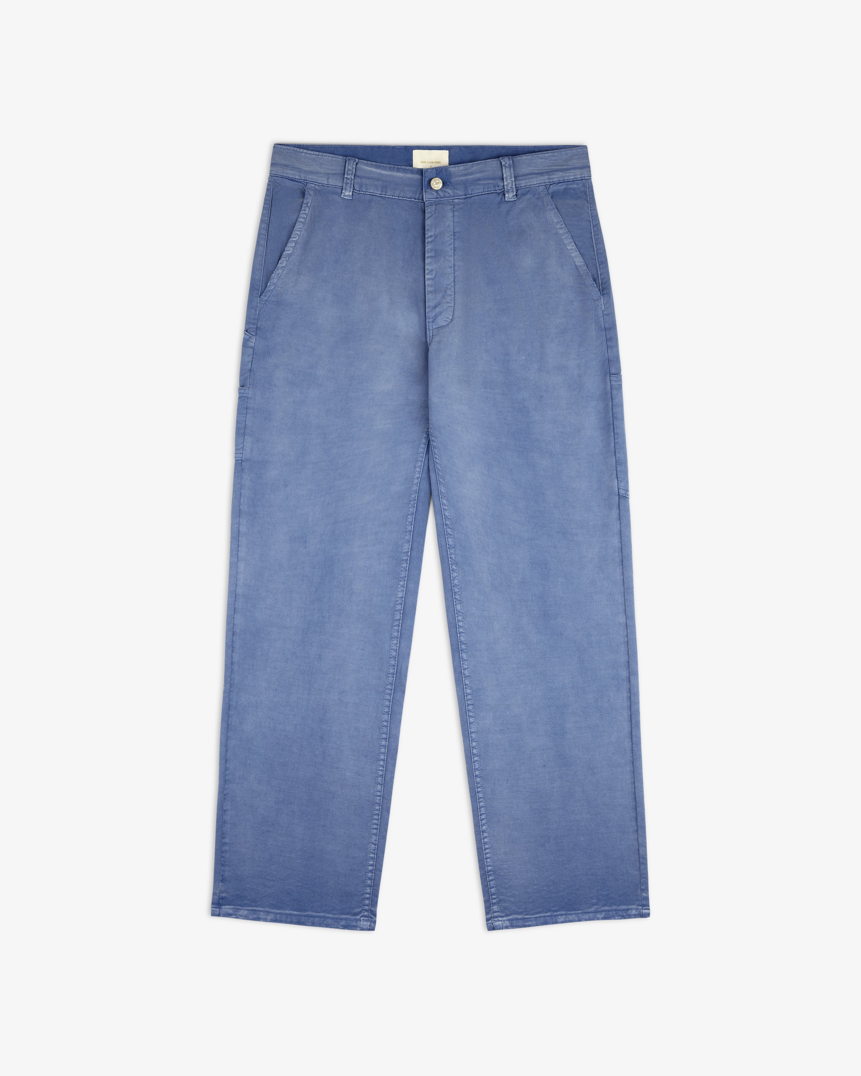 Linen Blend Carpenter Pant