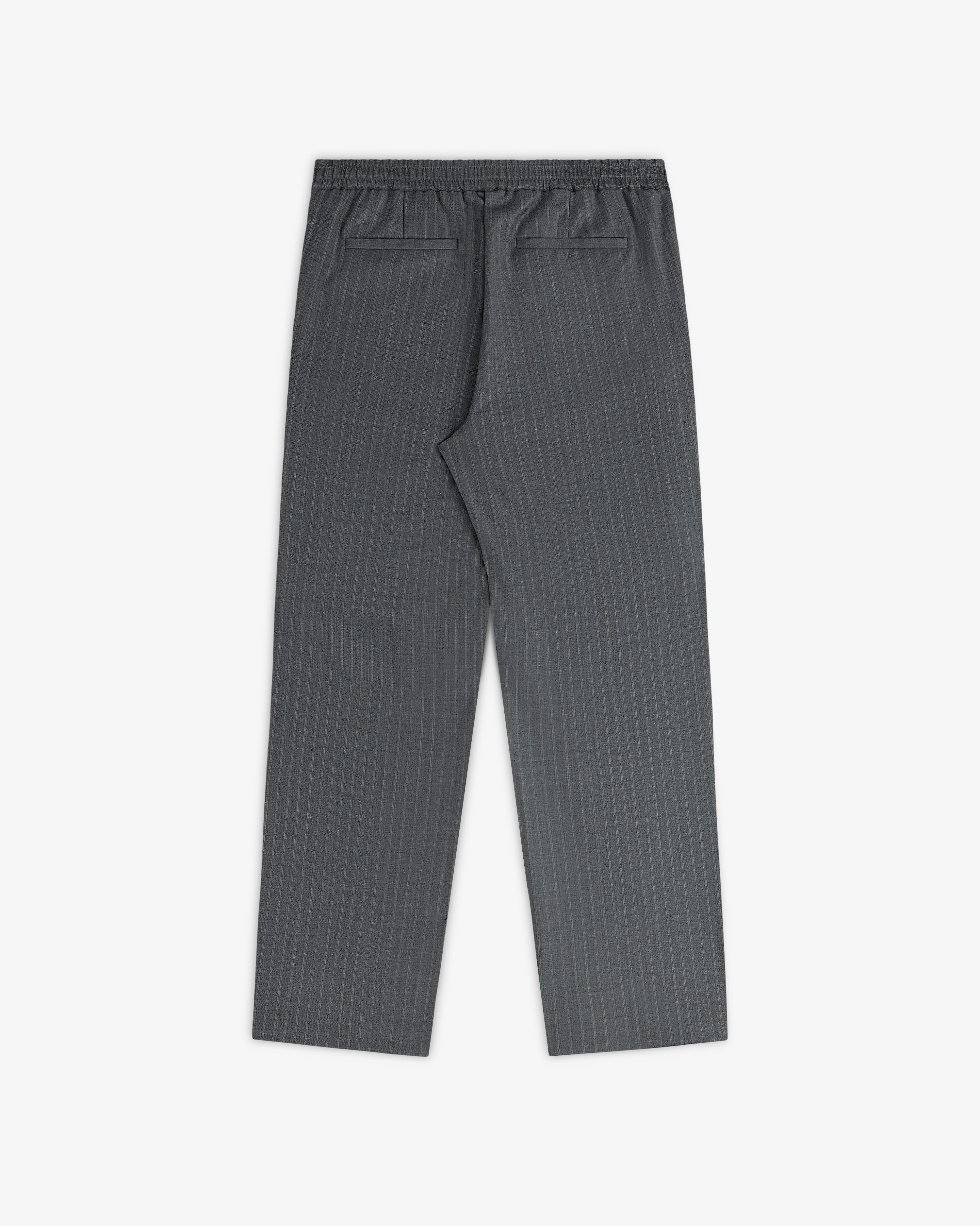 Pinstripe Elasticated Waist Trouser