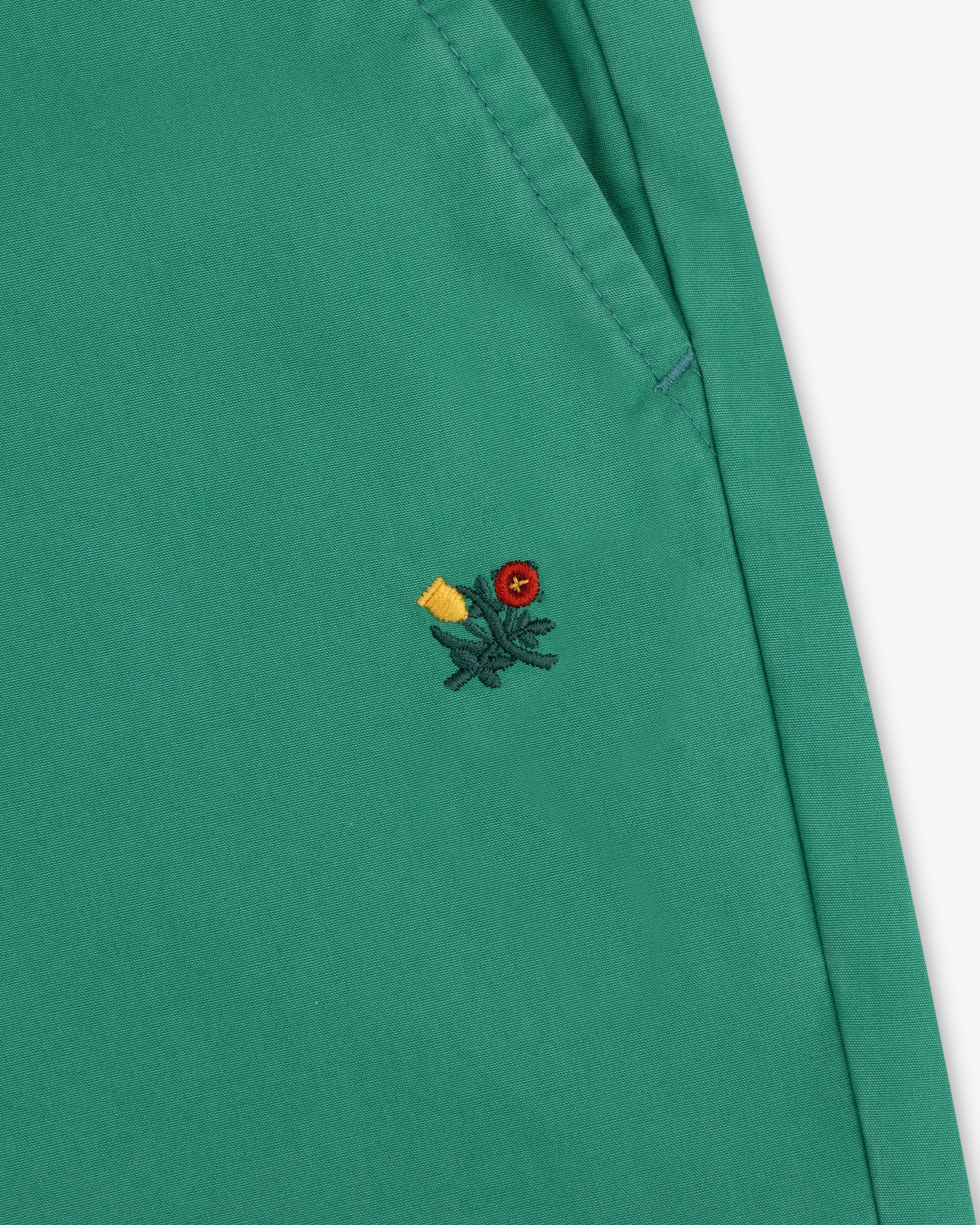 Washed Cotton Windbreaker Pant