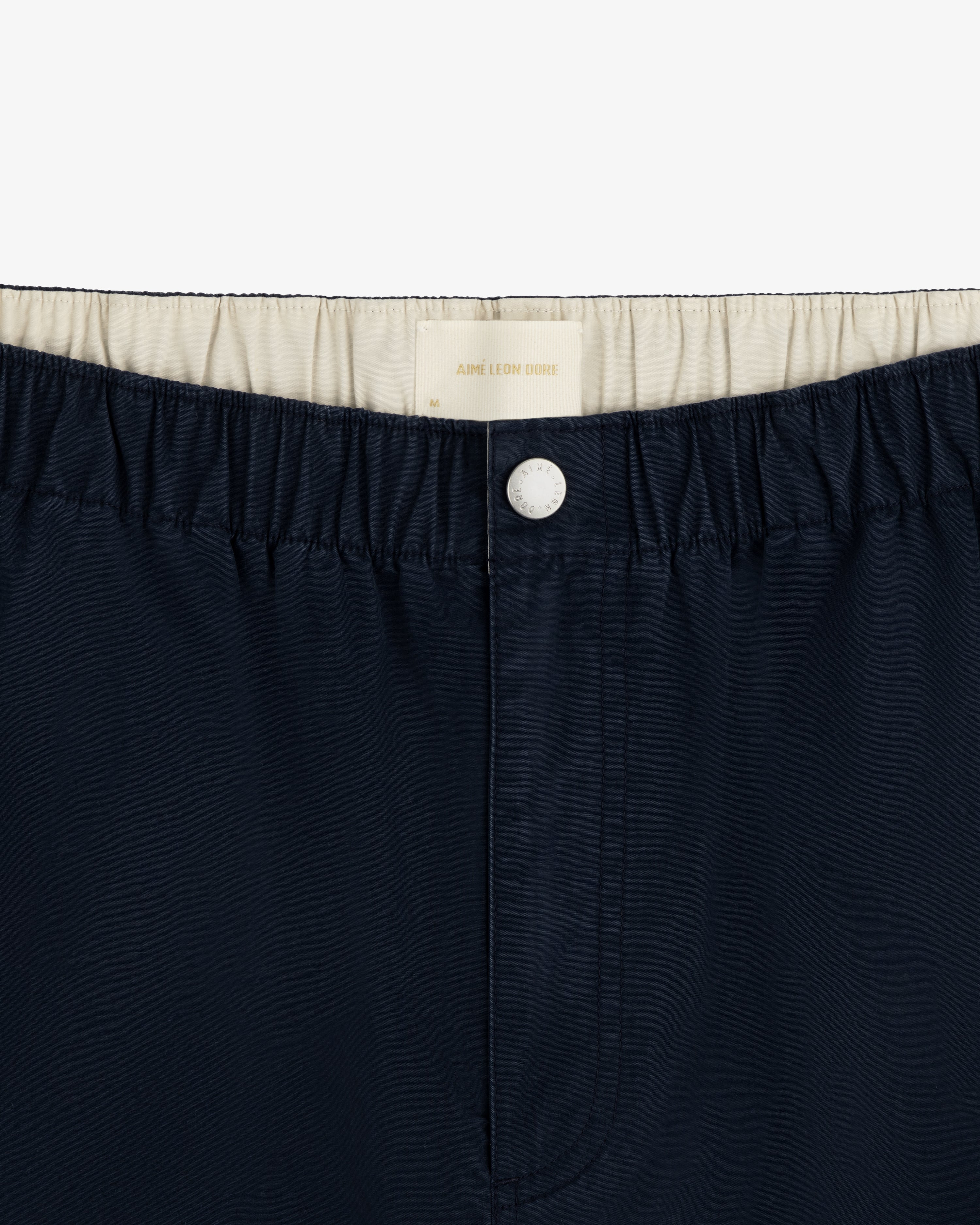 Washed Cotton Windbreaker Pant