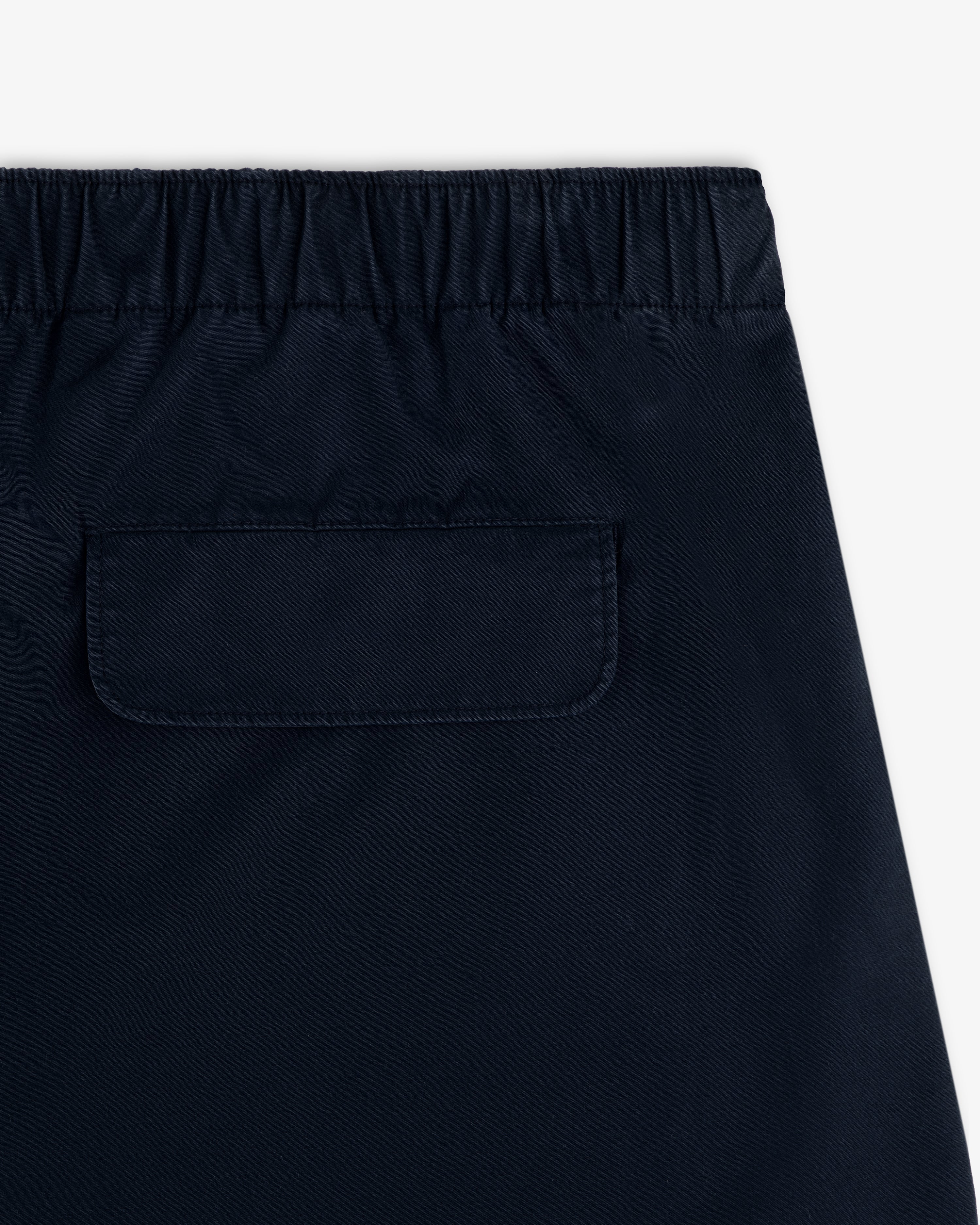 Washed Cotton Windbreaker Pant