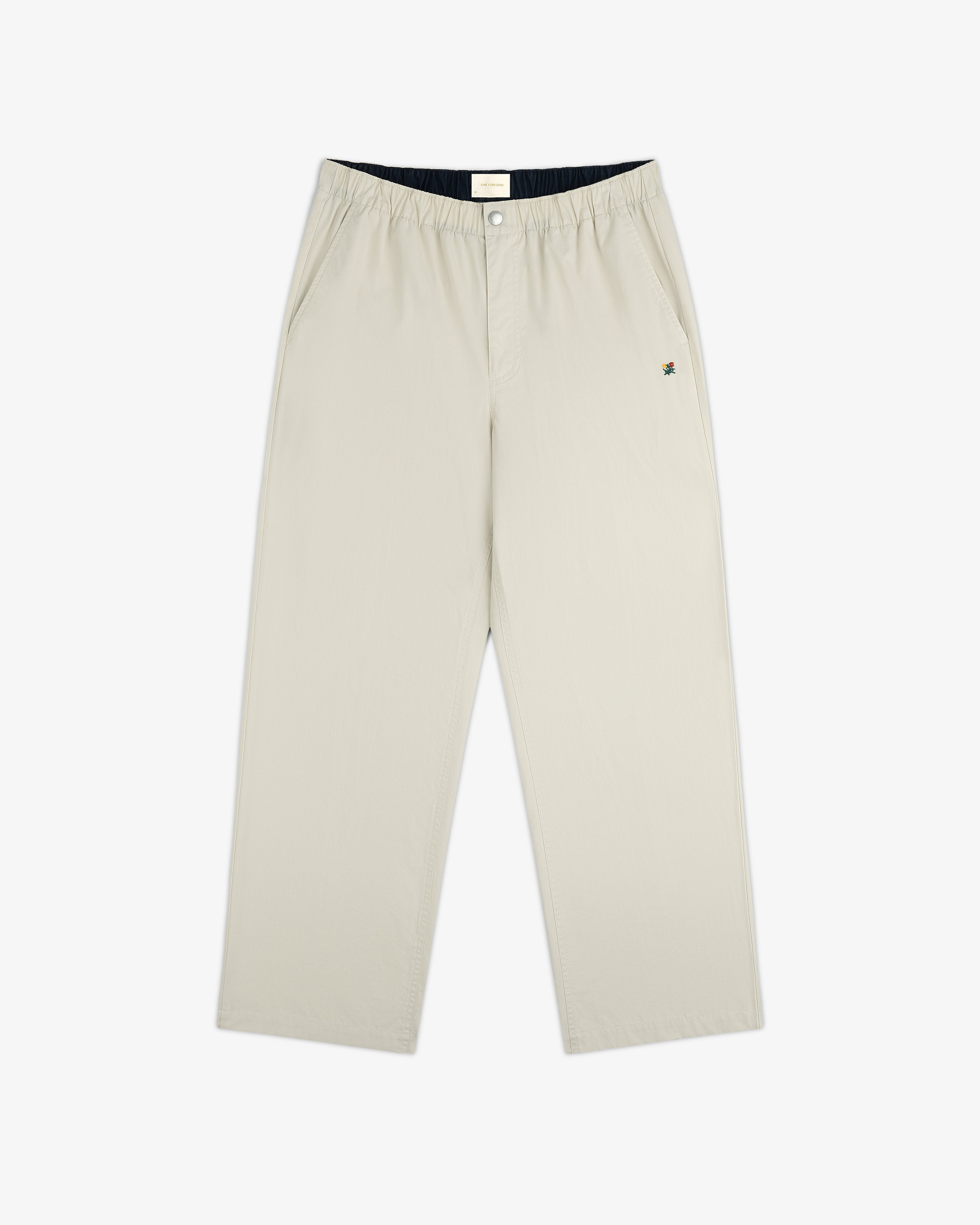 Washed Cotton Windbreaker Pant