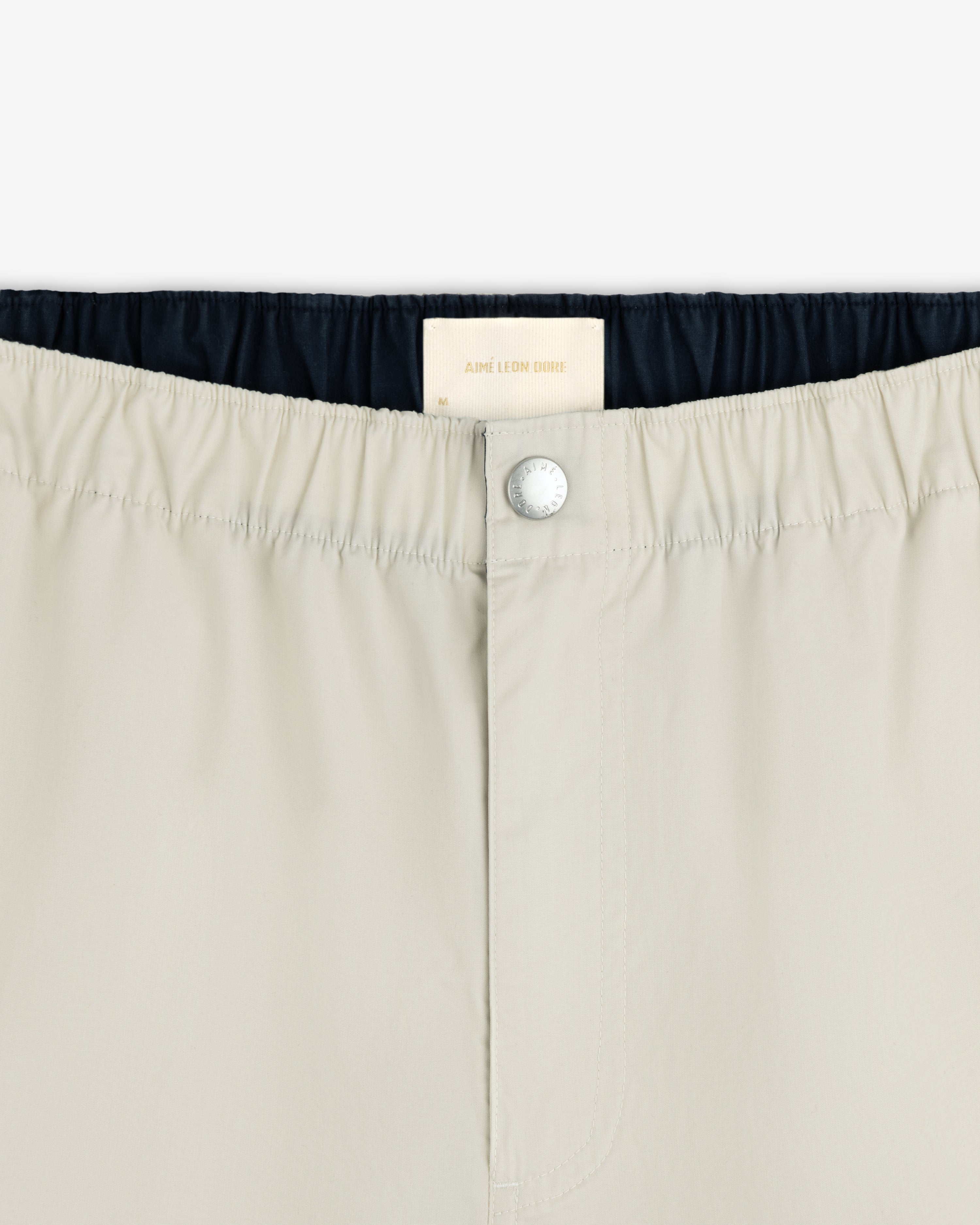 Washed Cotton Windbreaker Pant
