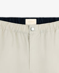 Washed Cotton Windbreaker Pant