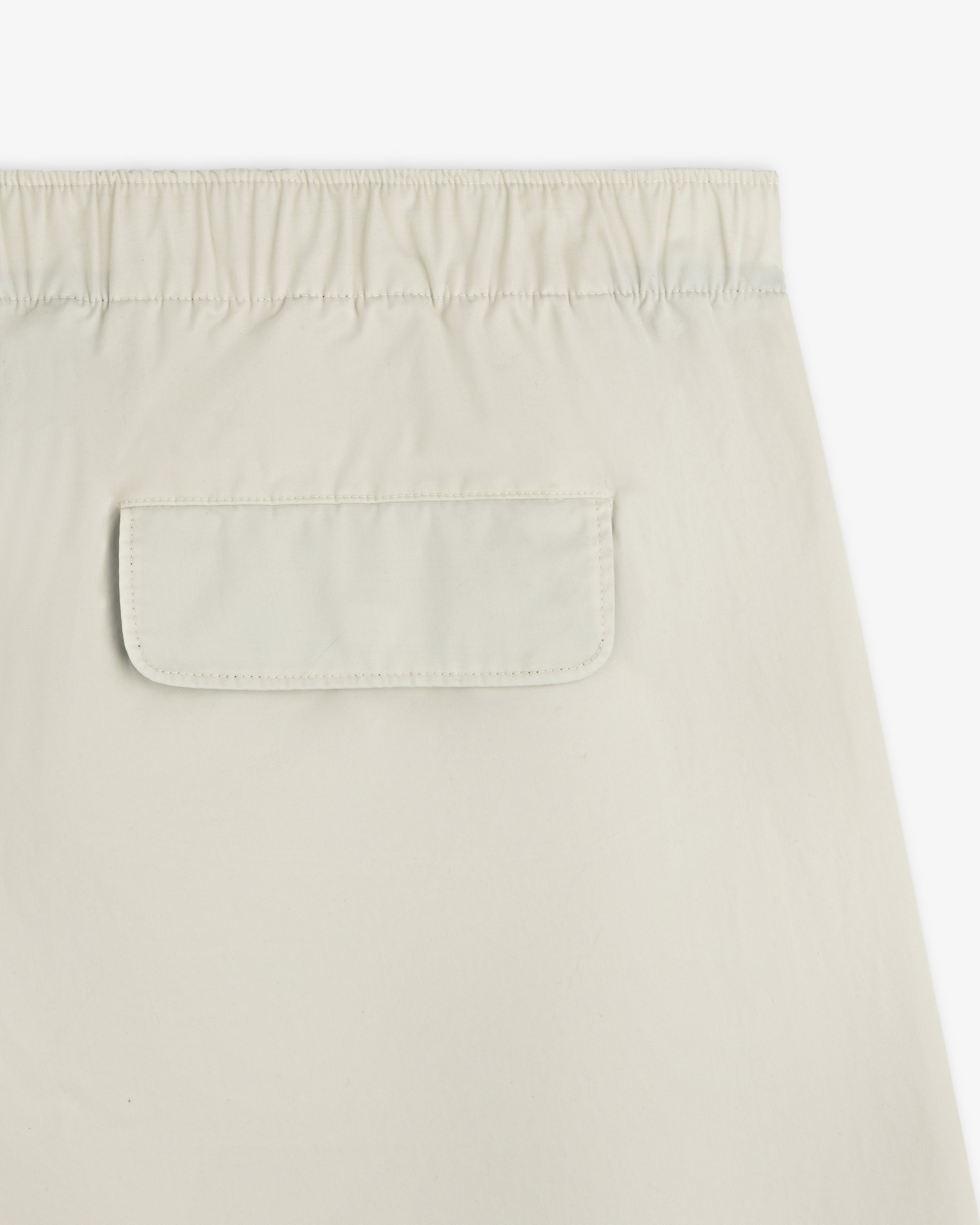 Washed Cotton Windbreaker Pant