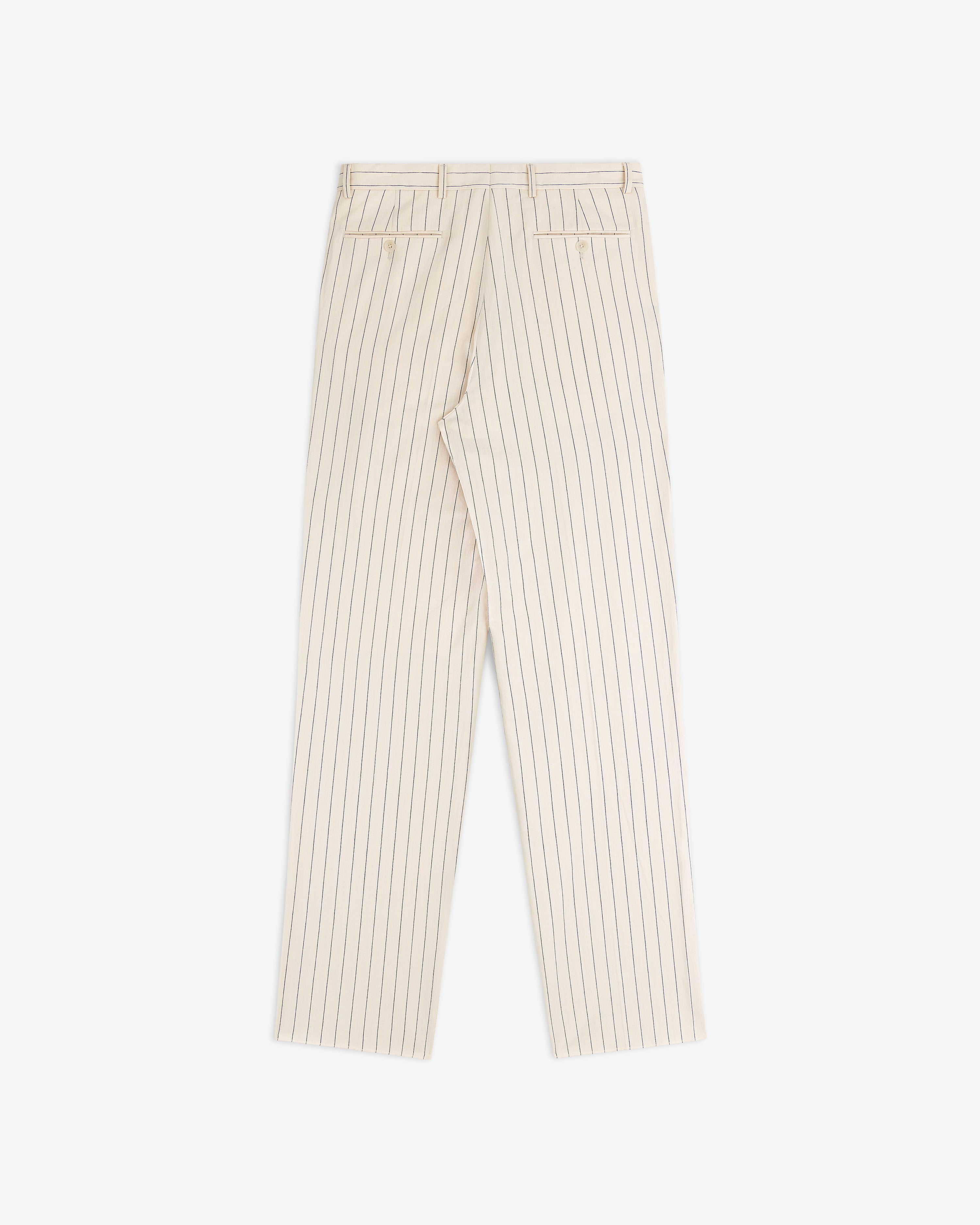 Double Pleated Pinstripe Suit Trouser