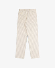Double Pleated Pinstripe Suit Trouser