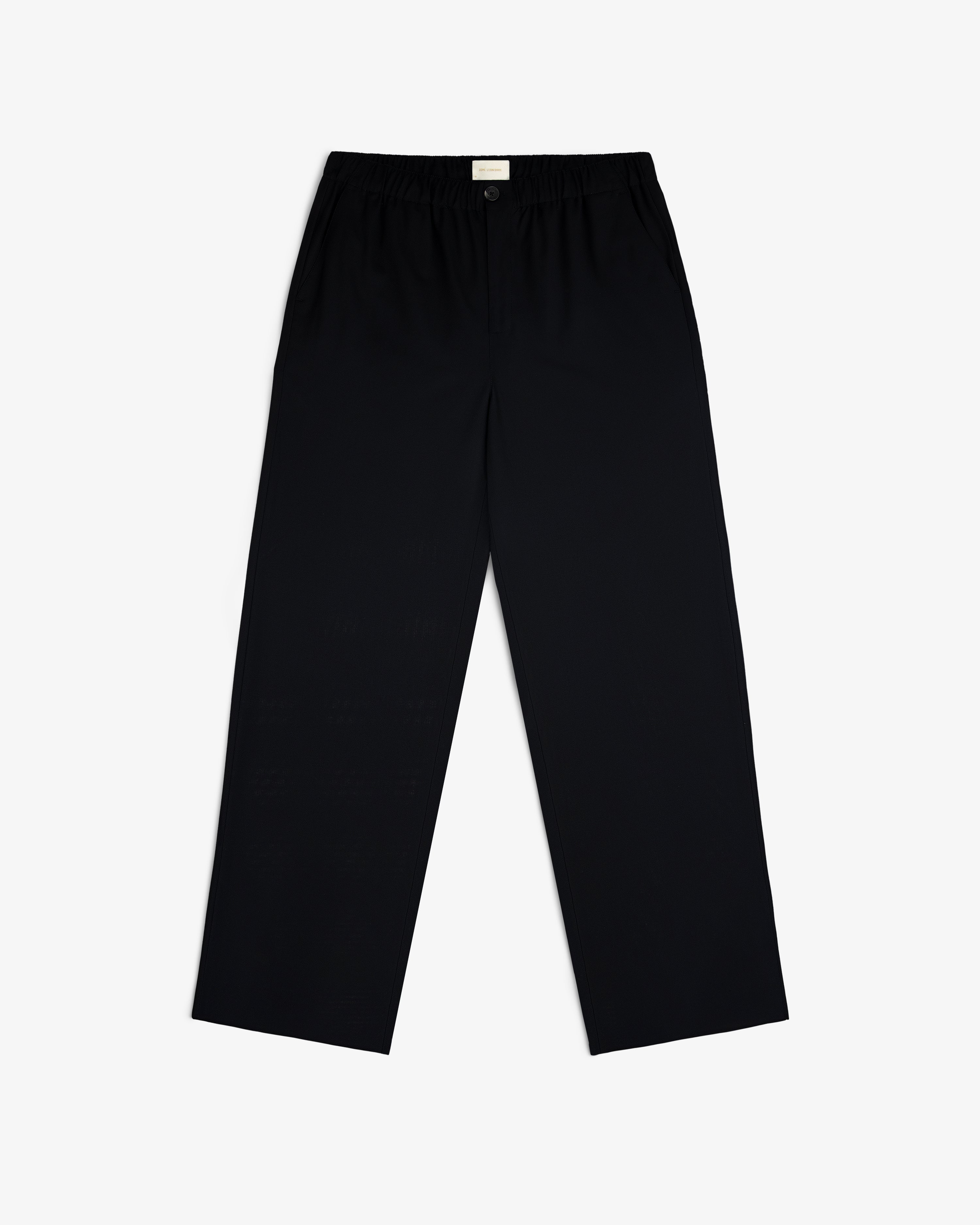 Elasticated Waist Gabardine Trouser