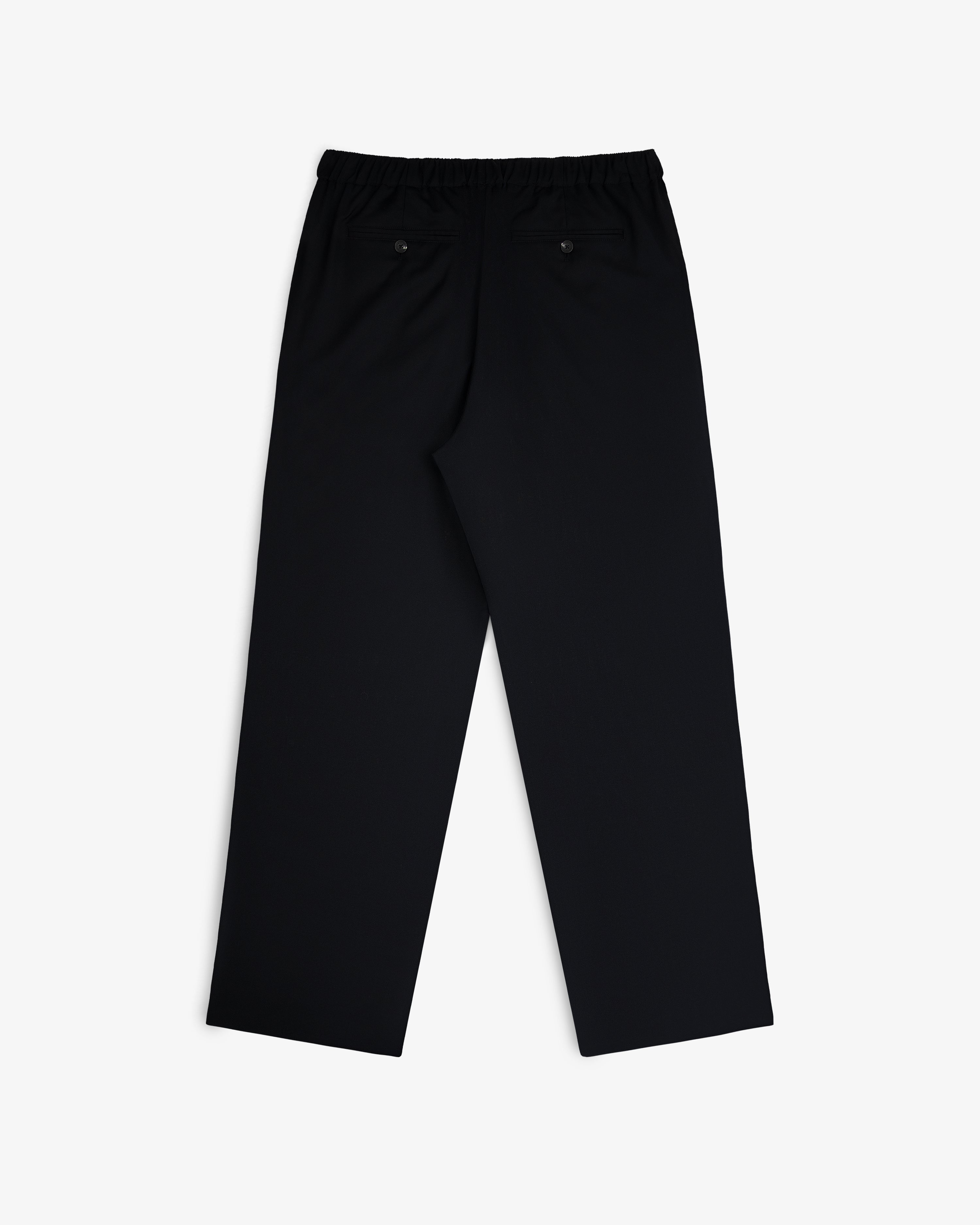 Elasticated Waist Gabardine Trouser