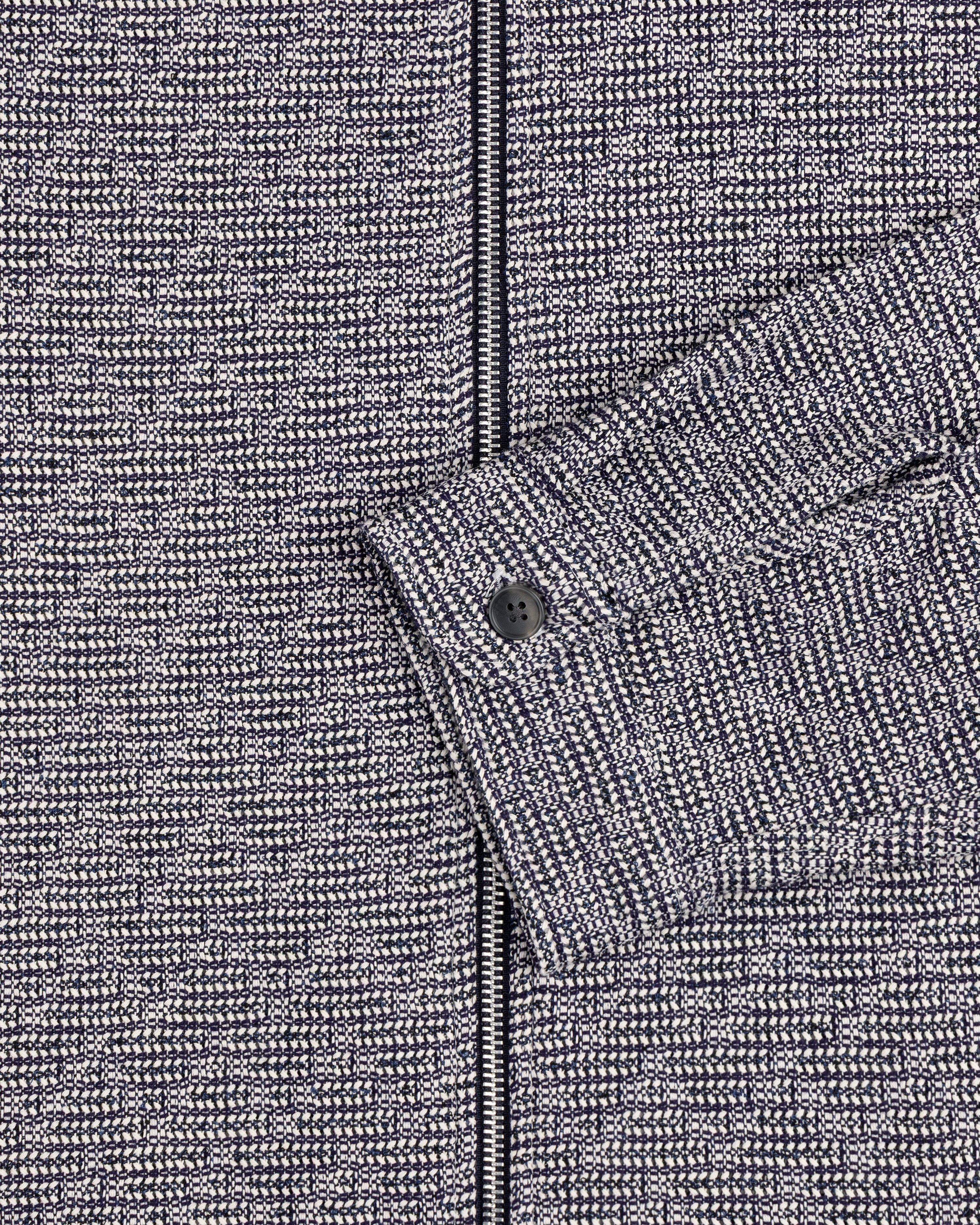 Textured Zip Shirt