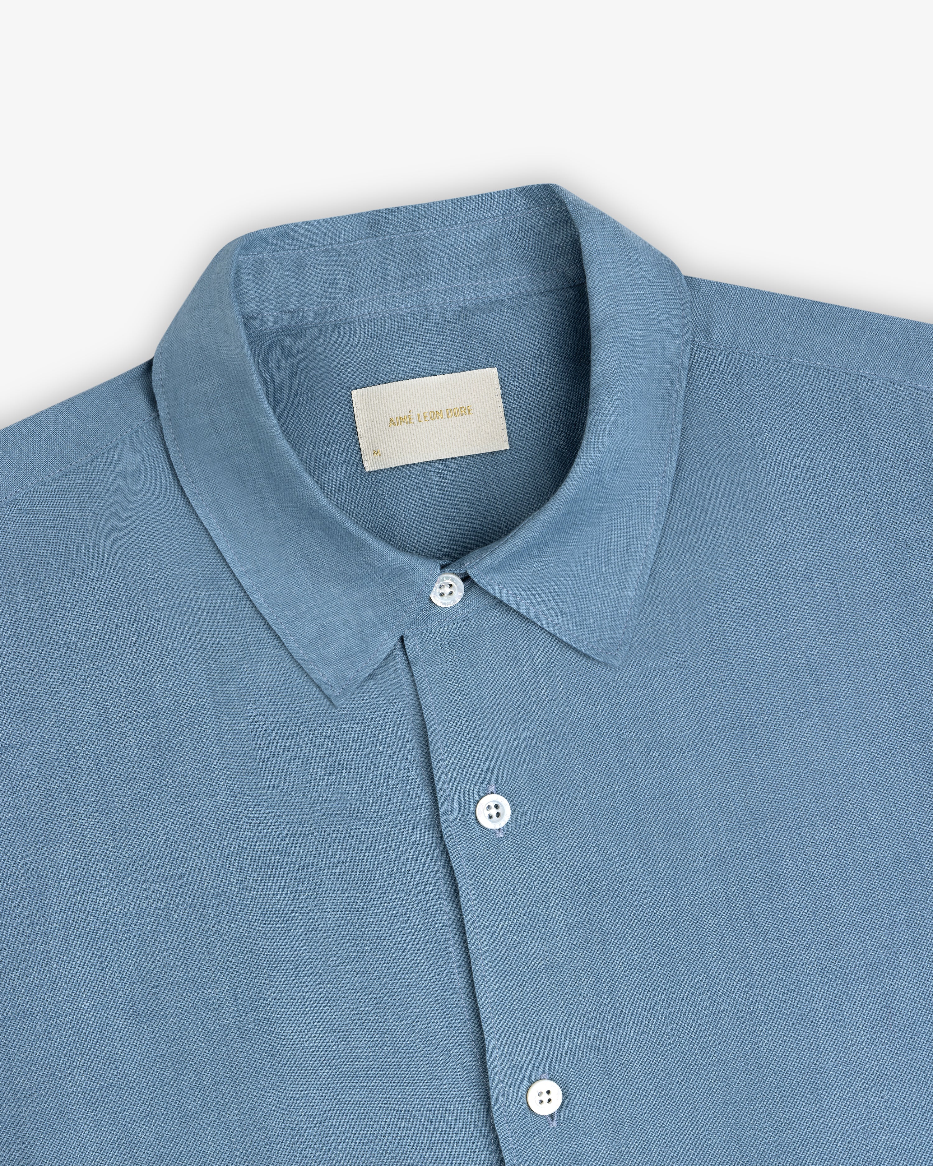 Long-Sleeve Linen Shirt