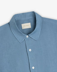 Long-Sleeve Linen Shirt