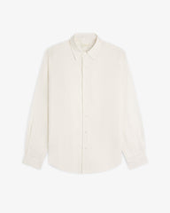 Long-Sleeve Linen Shirt