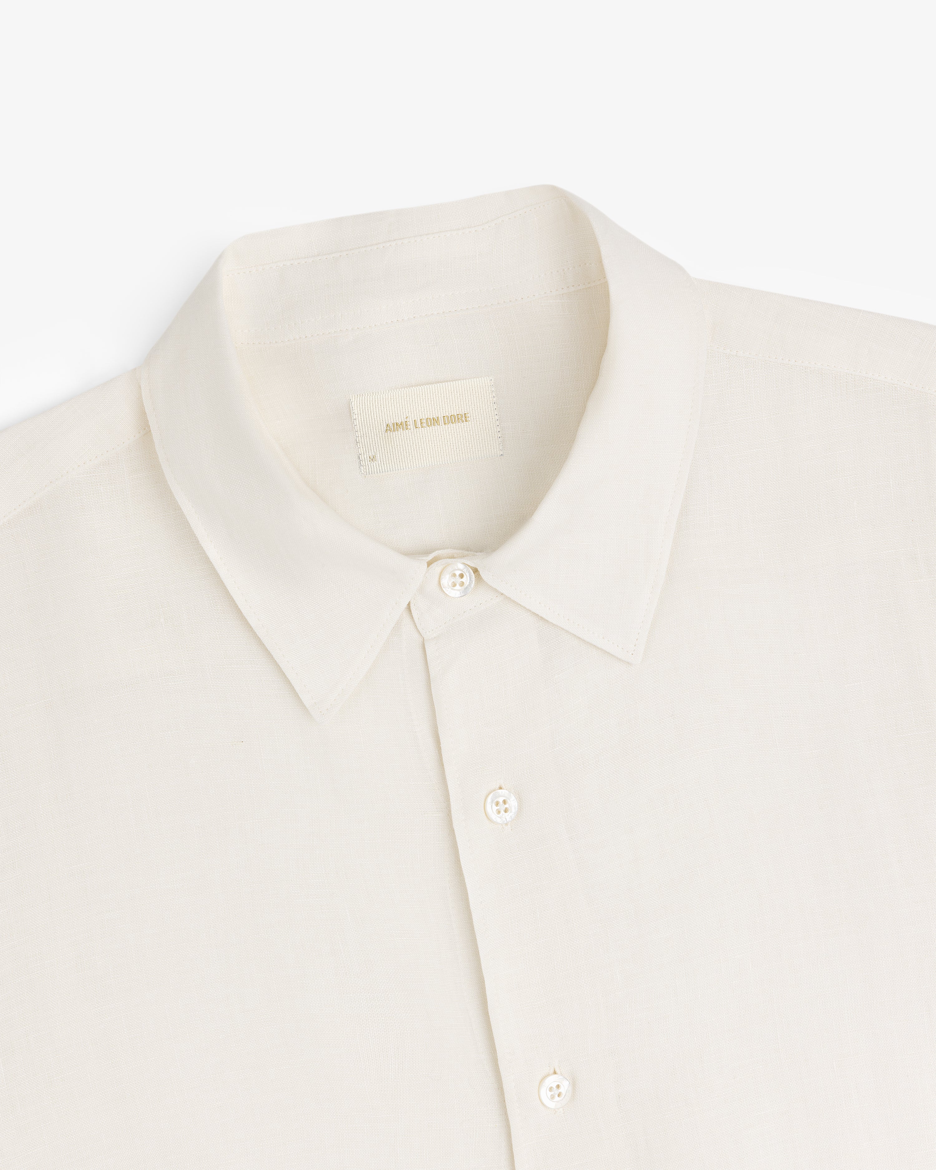Long-Sleeve Linen Shirt