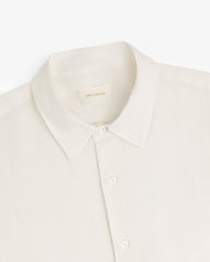 Long-Sleeve Linen Shirt