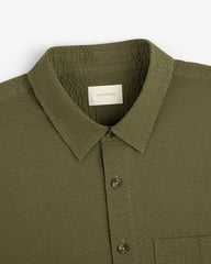 Short-Sleeve Seersucker Shirt