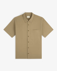 Short-Sleeve Seersucker Shirt