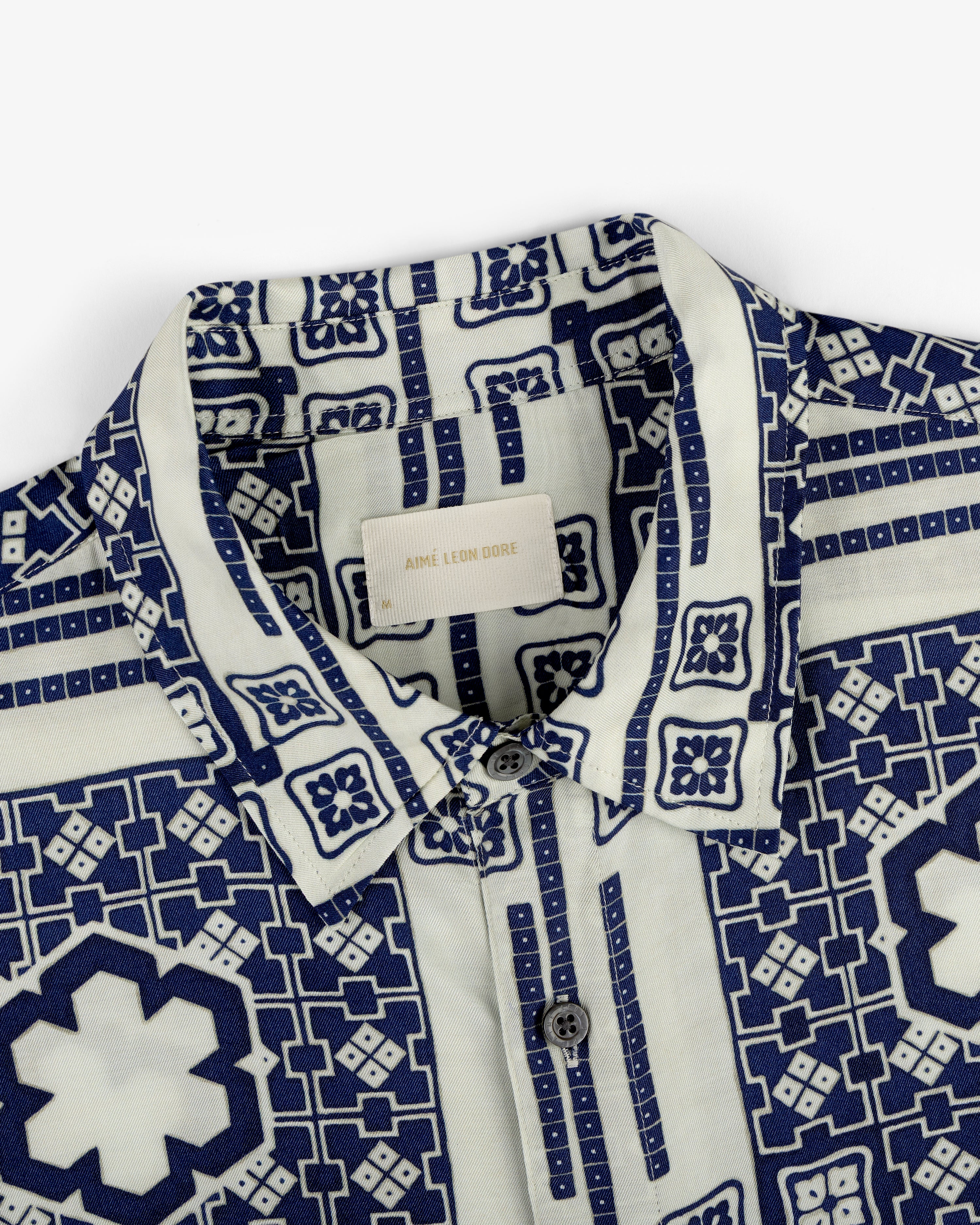 Mosaic Button Down Shirt