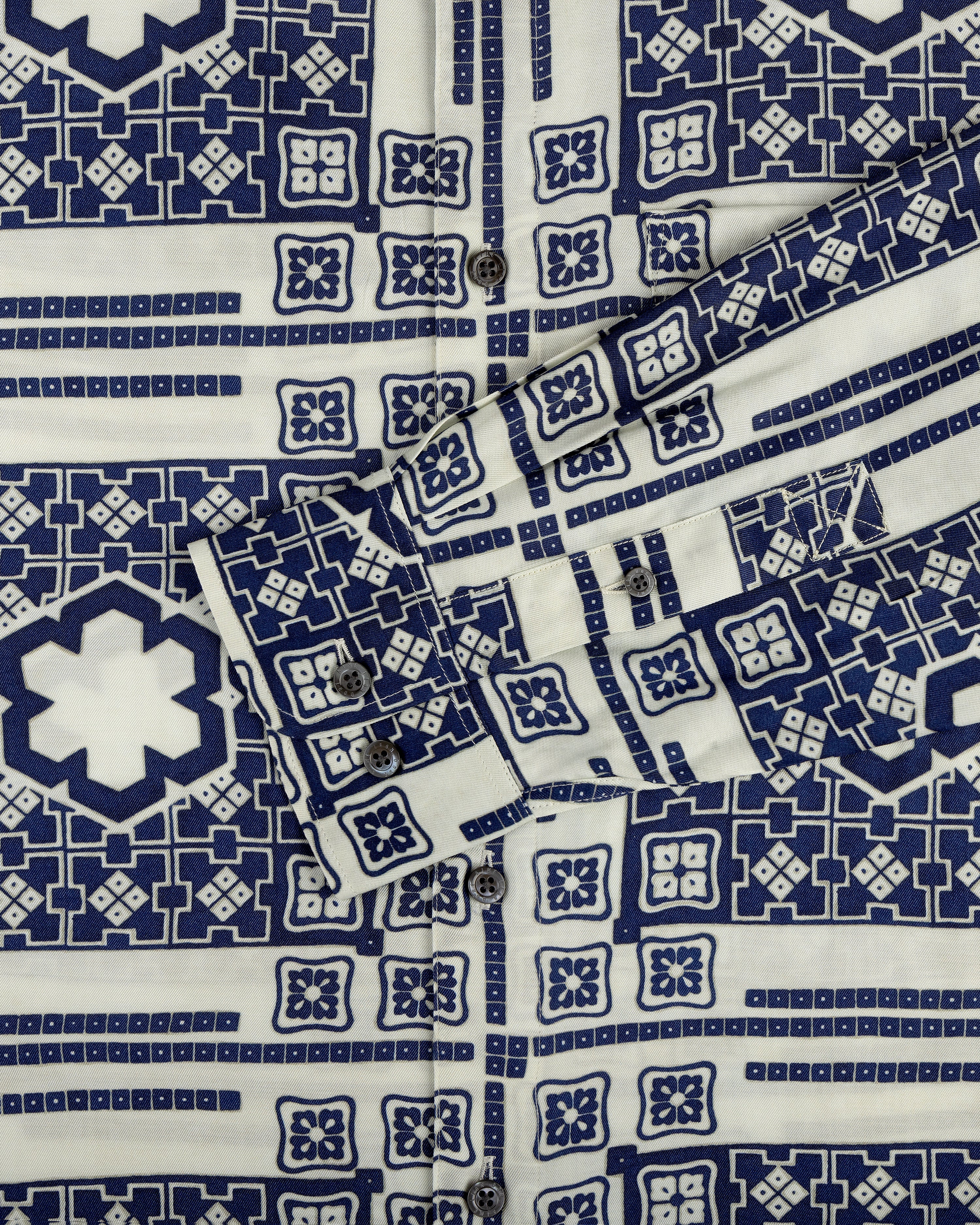 Mosaic Button Down Shirt