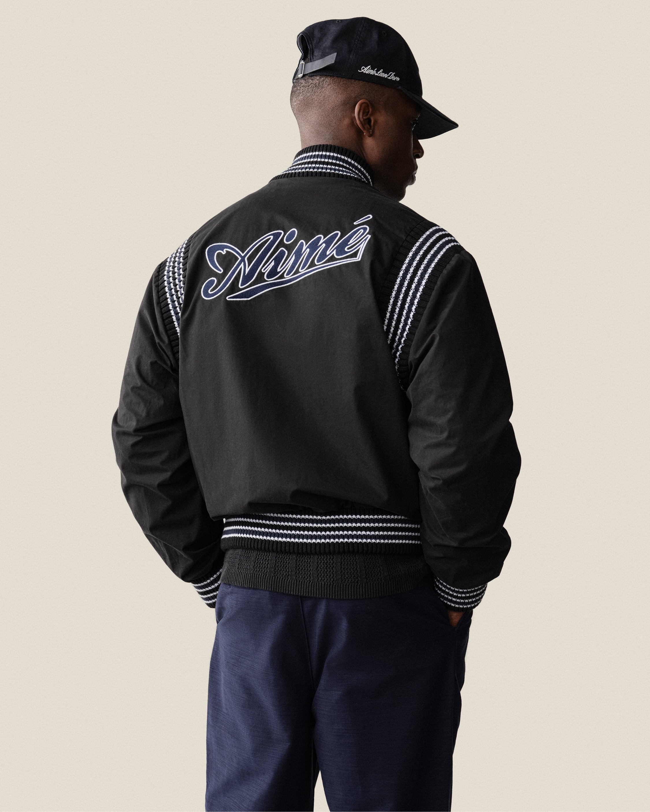Reversible Knit Bomber Jacket