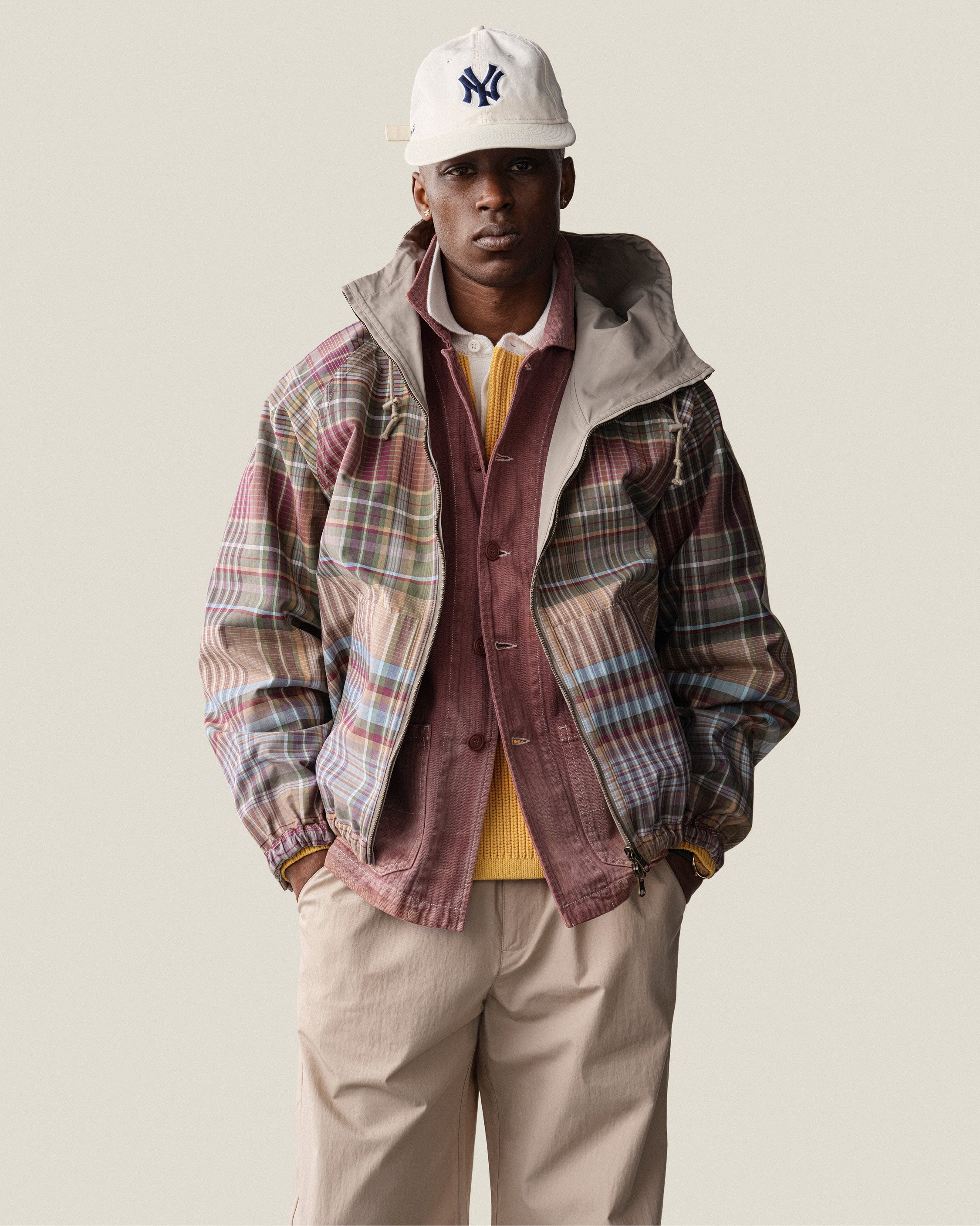 Reversible Madras Windbreaker