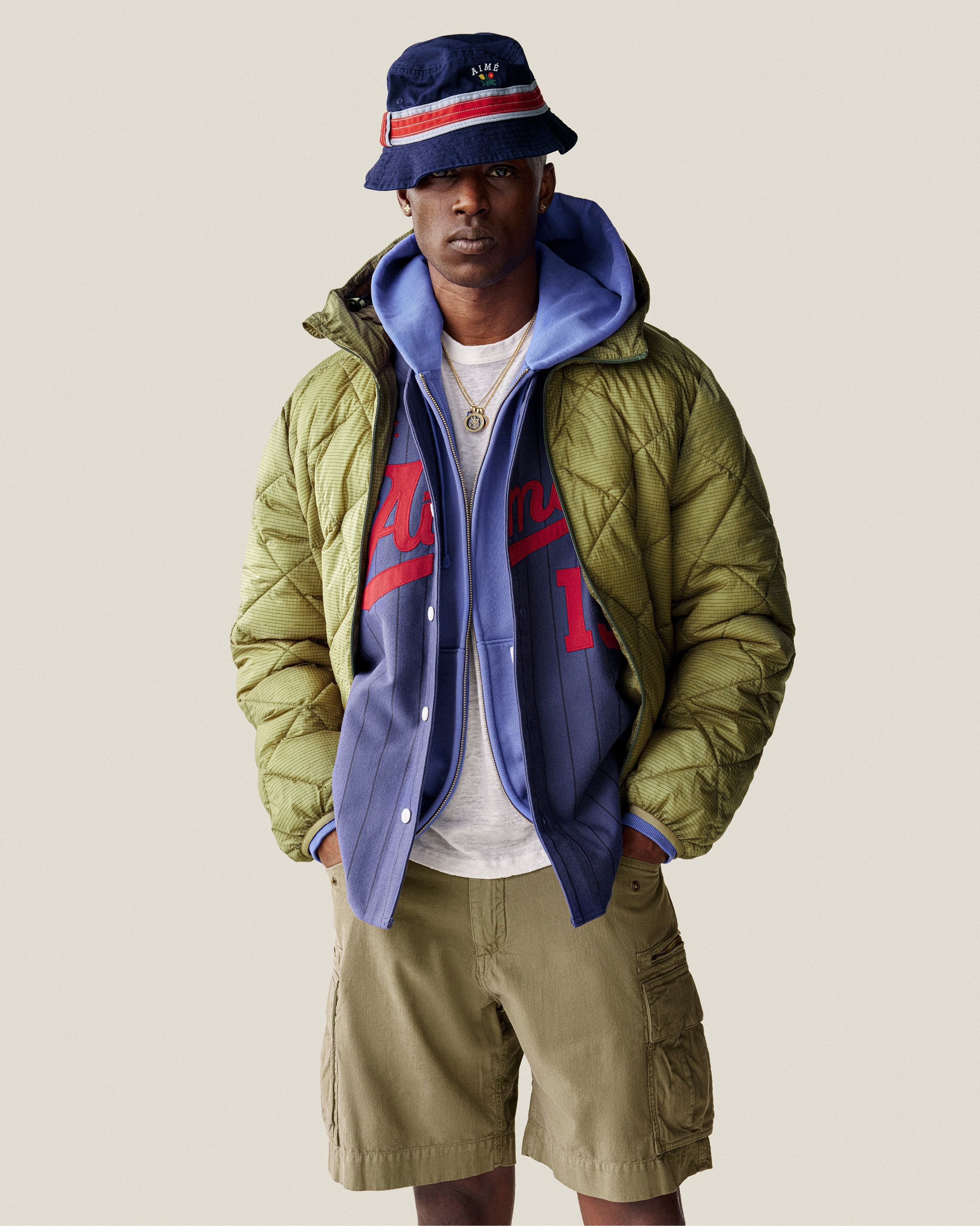 Nylon Quilted Unisphere Jacket