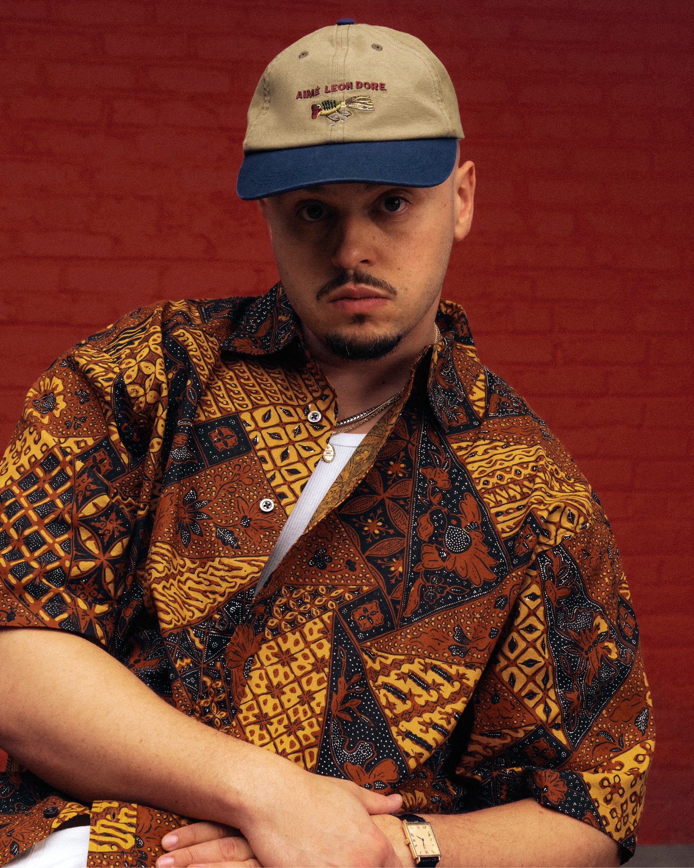 Batik Inspired Print Shirt