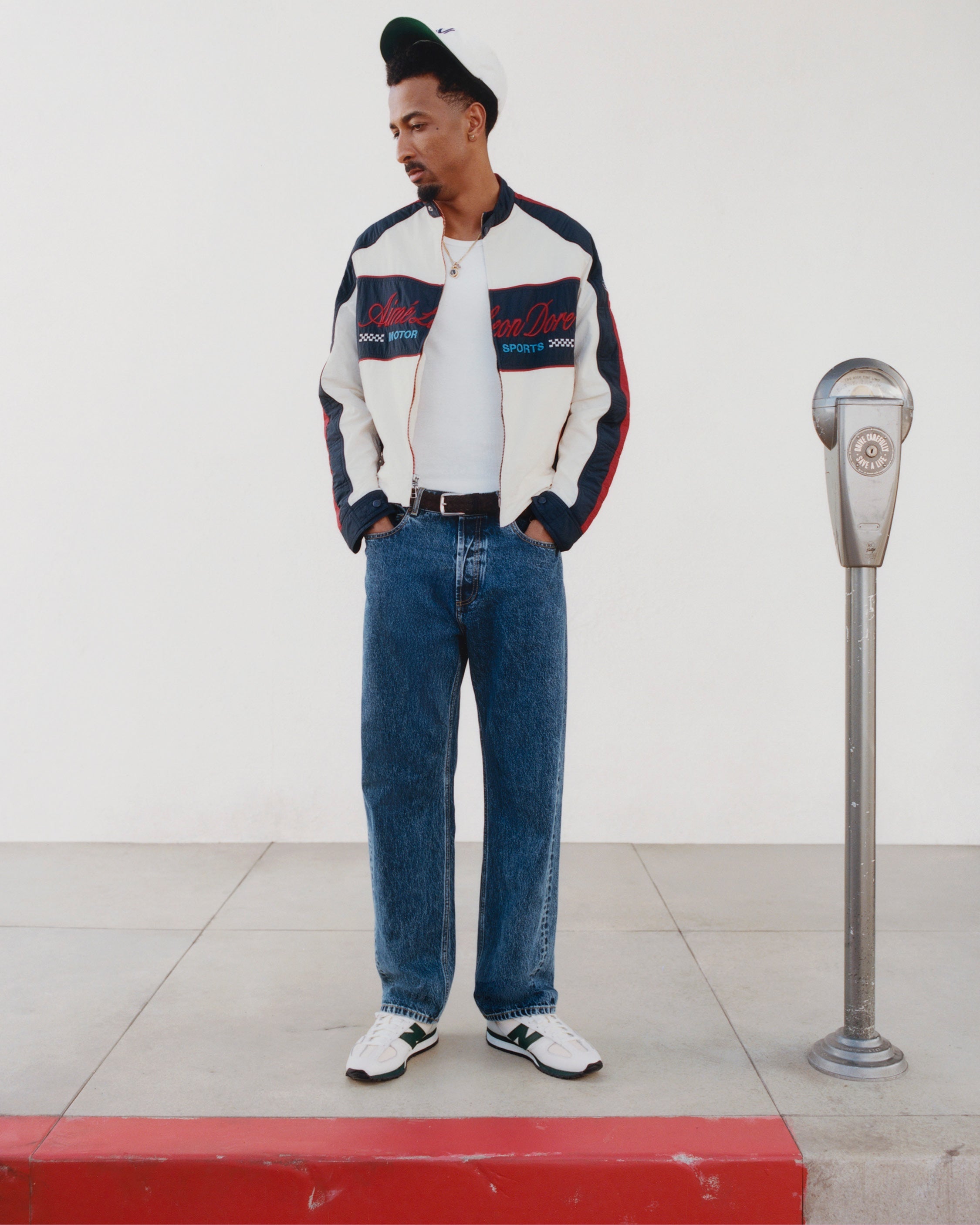 Nylon Moto Jacket
