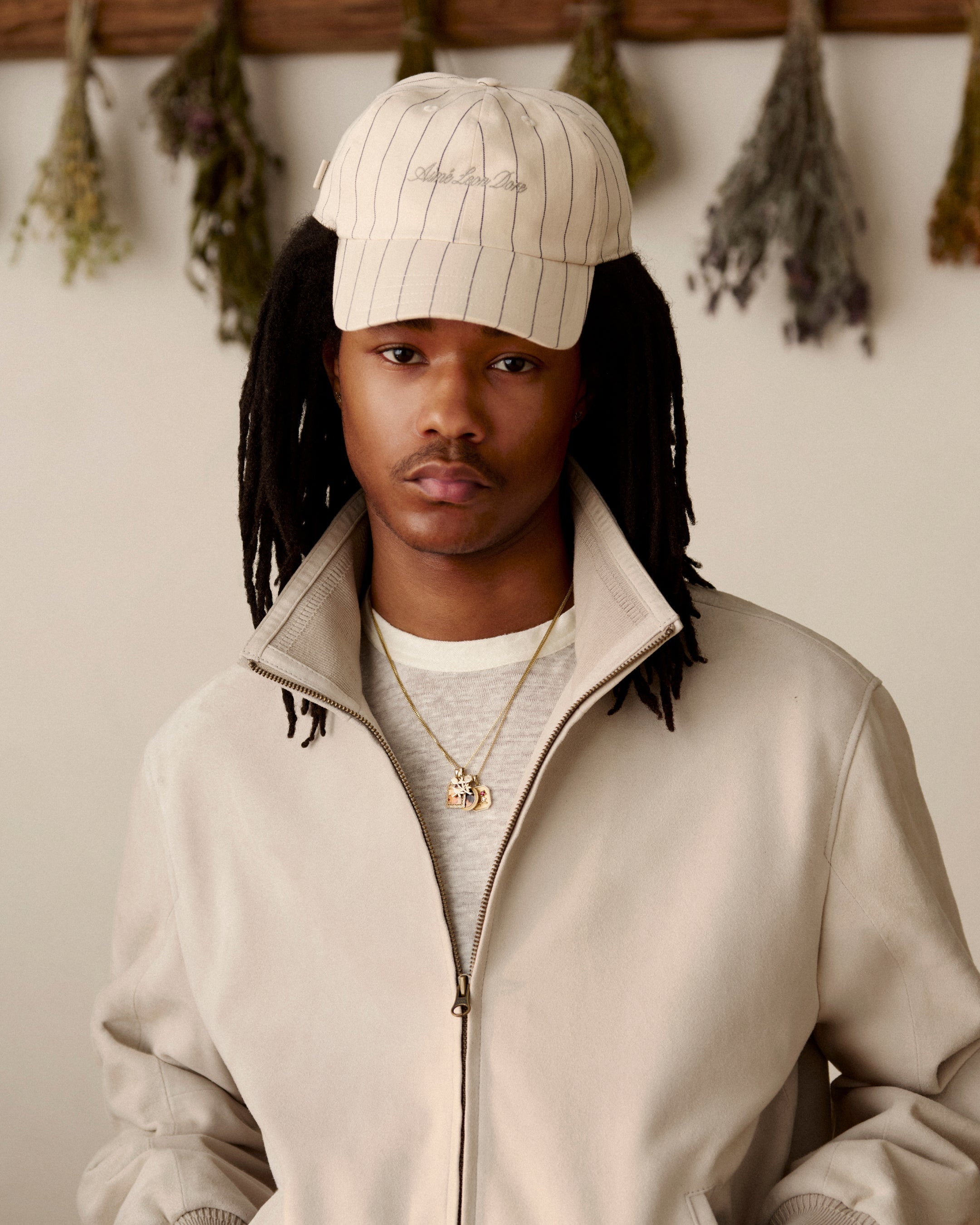 Pinstripe Suiting Hat