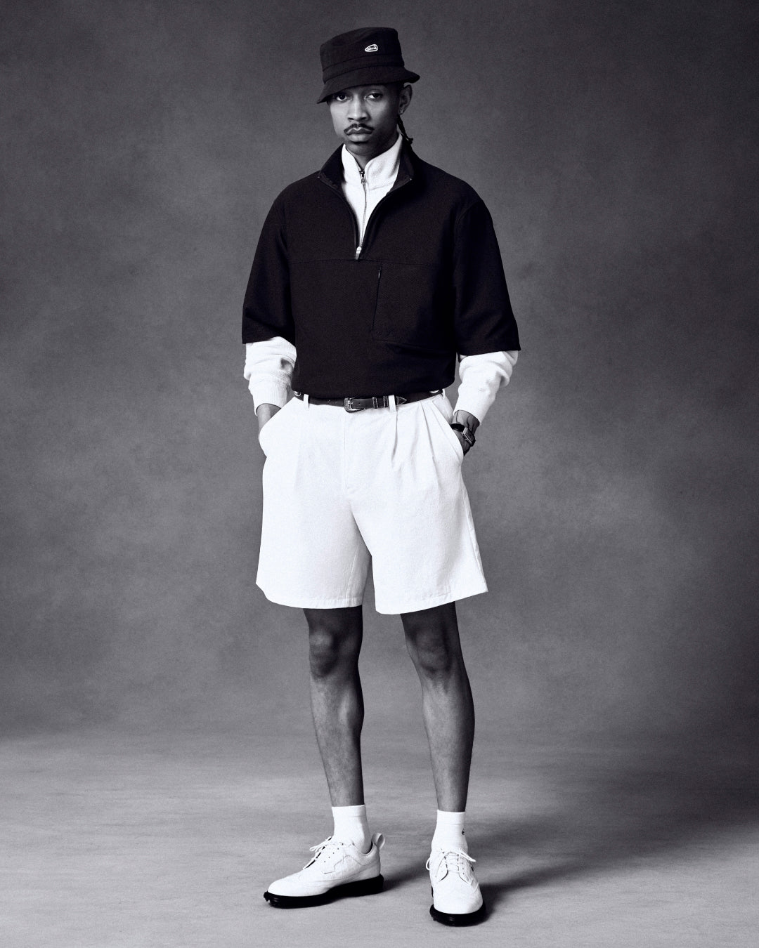 ALD Golf Cordura Double Pleated Short