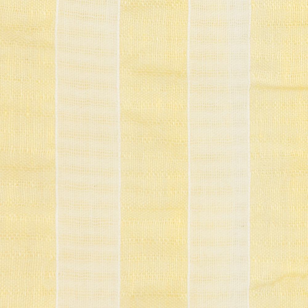Linen Blend Striped Camp Shirt